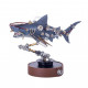 217pcs 3d assembly diy metal mechanical shark variant beast puzzle model