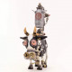 22 century steampunk mechanical cow