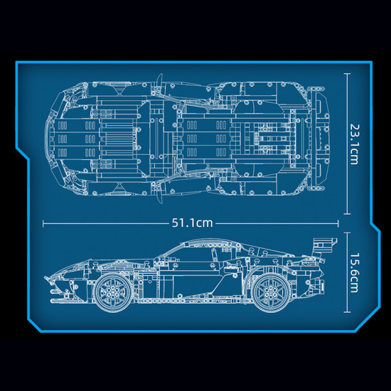 british gt race car 2267pcs