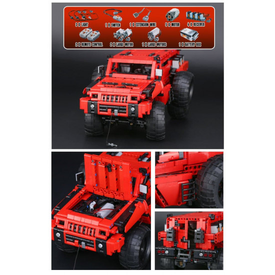 remote controlled 4x4 2278pcs