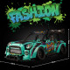 graffiti british bug 2420pcs