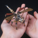 243pcs 3d diy mechanical assembly metal dragonfly insect puzzle model kit