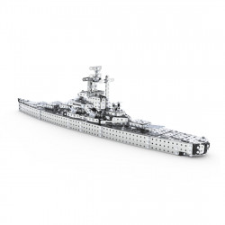 260pcs diy assembly 3d metal battleship metal model kits puzzle toys