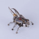 2pcs diy metal 3d desert scorpion longhorn assembly  puzzle model kit