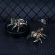 2pcs diy metal 3d desert scorpion longhorn assembly  puzzle model kit