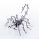 2pcs little scorpion & spider king diy stainless steel metal puzzle model