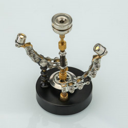 300pcs+ steampunk mechanical wasp 3d bee metal insect model