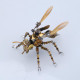 300pcs+ steampunk mechanical wasp bee 3d metal insect model