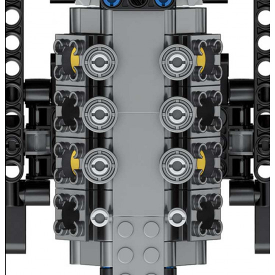 remote controlled british 6x6 3082pcs