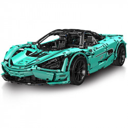 baby blue british supercar 3118pcs