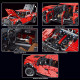 heavy duty pickup truck 3248pcs