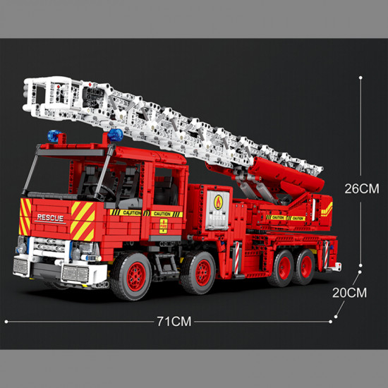 remote controlled firetruck 3265pcs