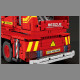 remote controlled firetruck 3265pcs