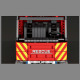 remote controlled firetruck 3265pcs