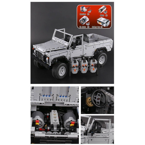 remote controlled suv 3438pcs