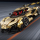 satin gold "intense emotion" hypercar 3667pcs