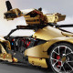 satin gold "intense emotion" hypercar 3667pcs