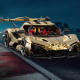 satin gold "intense emotion" hypercar 3667pcs