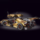 satin gold "intense emotion" hypercar 3667pcs