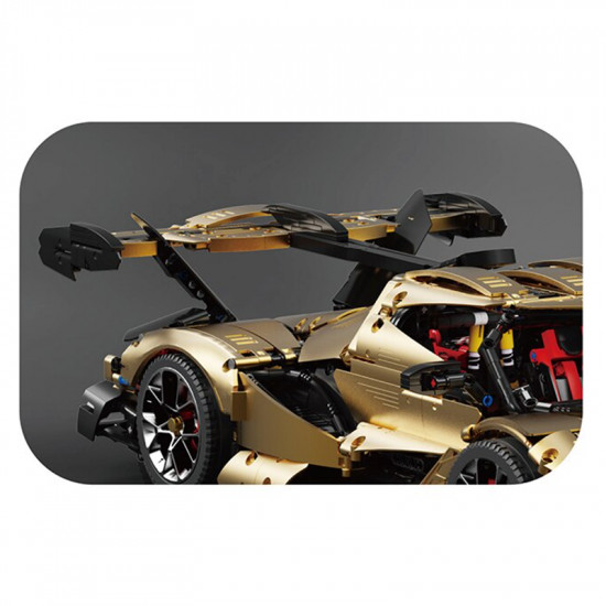 satin gold "intense emotion" hypercar 3667pcs