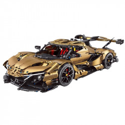 satin gold "intense emotion" hypercar 3667pcs	