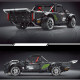 remote controlled slammed pickup truck 3694pcs