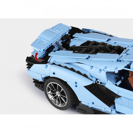 remote controlled cerulean bull 3868pcs