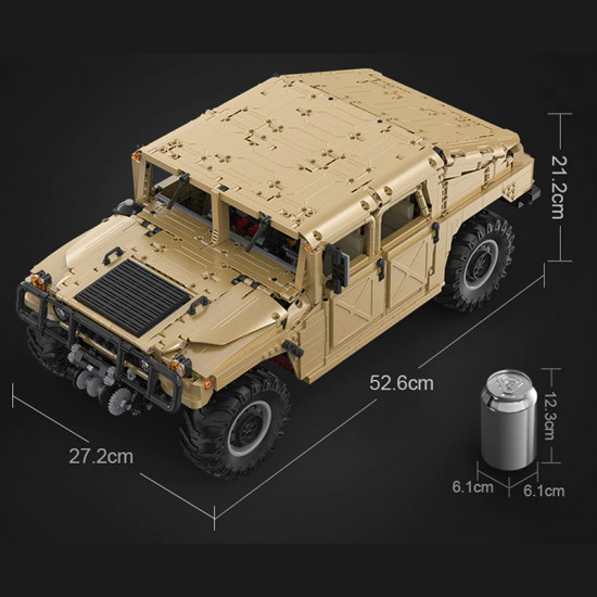 remote controlled humvee 3934pcs