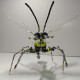 3d assembled steampunk big wasp metal sculpture model craft