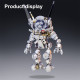 mechanical aerospace rabbit sci-fi punk female astronaut 3d metal puzzle 500cs