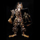 3d diy metal assembly werewolf model hyperrealistic toy set