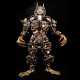 3d diy metal assembly werewolf model hyperrealistic toy set