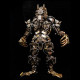 3d diy metal assembly werewolf model hyperrealistic toy set