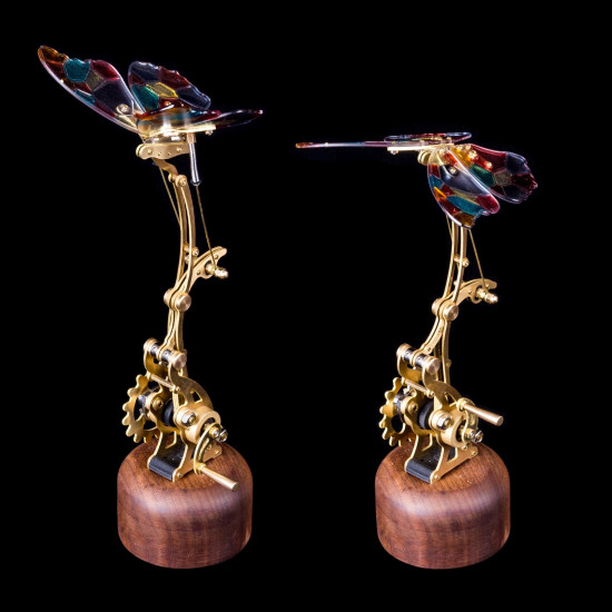 3d mechanical kinetic flying dreamy butterfly model kits