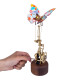 3d mechanical kinetic flying dreamy butterfly model kits