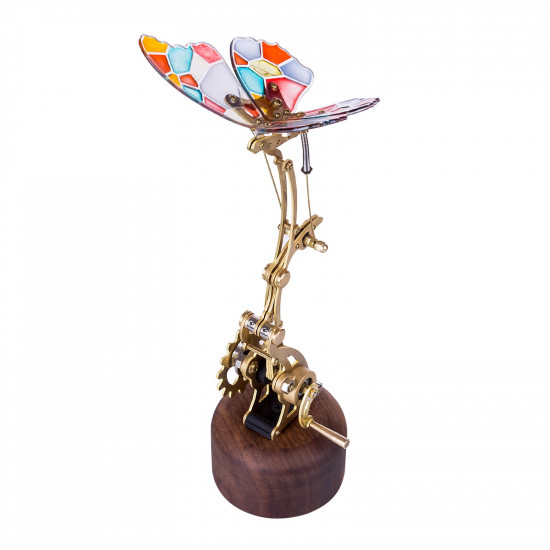 3d mechanical kinetic flying dreamy butterfly model kits