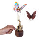 3d mechanical kinetic flying dreamy butterfly model kits