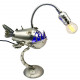 3d metal assembly mechanical anglerfish lamp toy