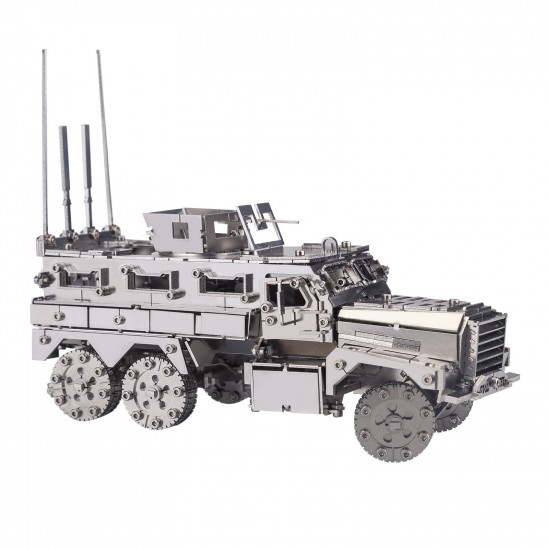 3d metal assembly model diy mine resistant vehicles mrap