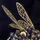 3d metal diy mechanical wasp insects puzzle model kit assembly jigsaw crafts