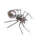 3d metal mechanical little spider insects model crafts for home decor collection