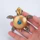 3d metal puzzle turtle mechanical model kids craft kit