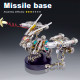 3d mini missile display base model for steampunk mechanical rabbit model