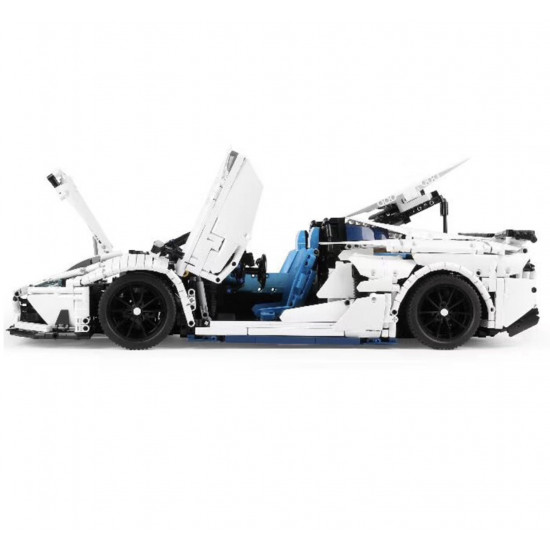 remote controlled convertible white bull 4037pcs