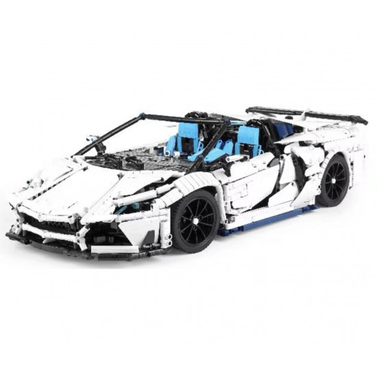 remote controlled convertible white bull 4037pcs