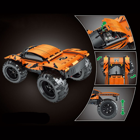 remote controlled off road buggy 404pcs