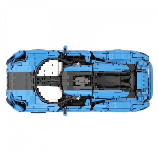 electric blue swedish hypercar 4401pcs