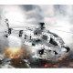 466pcs+ diy assembly 3d metal military warplane helicopter  model kits puzzle toys