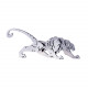 4pcs diy assembly 3d stainless steel tiger cattle cock horse puzzle toy