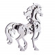 4pcs griffin wild wolf cattle horse diy 3d stainless steel metal puzzle model